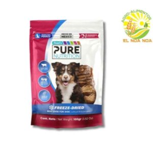 PURE N LIOFILIZADO DE RES P PERRO 100GRS BEEF LIVER FOR DOG GUINDA
