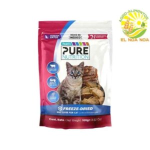 PURE N LIOFILIZADO DE CARNE DE RES PARA GATO 100GRS