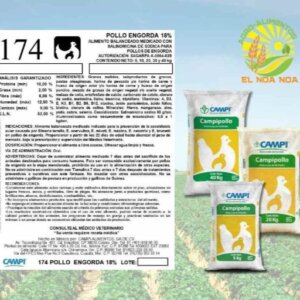 POLLO ENGORDA 18% MEDIO BULTO 20KG