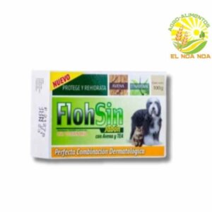 FLOHSIN JABÓN ANTIPULGAS DE AVENA Y TEA 100G
