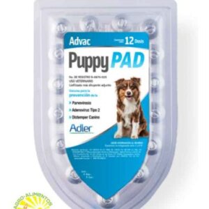 ADVAC PUPPY PAD 1DS (1ML) C/CARTILLA VAC PARVO+ADENOVIRUS+DISTEMPER