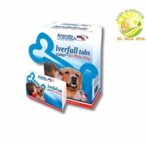 IVERFULL TABS FOR PETS (10 KG) BLISTER C/6 TABLETAS DE 400 MG C/U