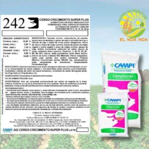 CERDO CRECIMIENTO SÚPER PLUS 40 KG