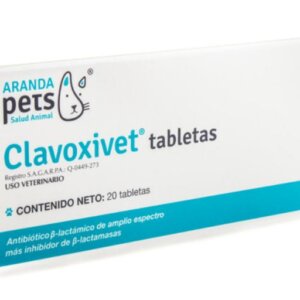 CLAVOXIVET 20 TABLETAS