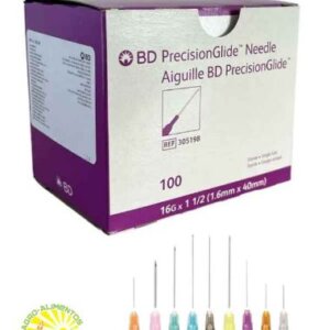 AGUJA BD PRECISION GLIDE 16G X 1 1/2 PZA.