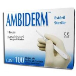 NAVAJA BISTURÍ NO. 24 (PAQ. C/100 PZAS)