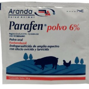 PARAFEN POLVO 6% 10 G CAJA CON POR SOBRE