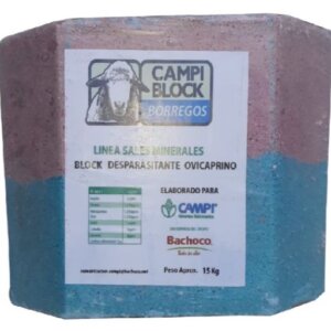 BLOCK DESPARASITANTE OVINO 15 KG