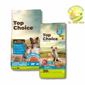 TOP CHOICE TOPITO RAZAS PEQUEÑAS BULTO DE 20 KGS