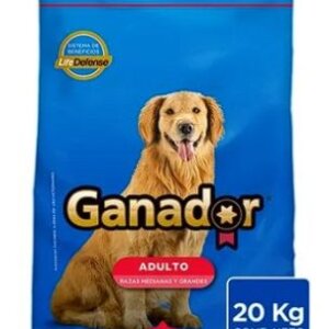 GANADOR ORIGINAL ADULTO RAZAS MEDIANAS Y GRANDES BULTO DE 20 KGS