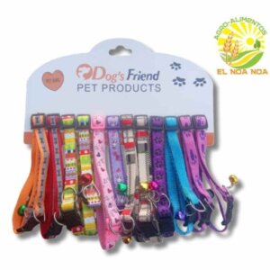 COLLAR DE TELA VARIOS COLORES. SUNNY-MASCOTAS