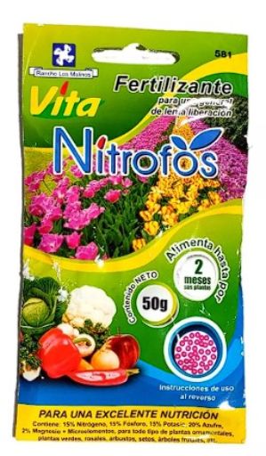 NITROFOS FERTILIZANTE SOBRE DE 50GRS