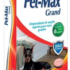 PET MAX  RAZAS GRANDES TABLETAS (POR TABLETA)