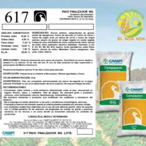 PAVO FINALIZADOR MG 20KG