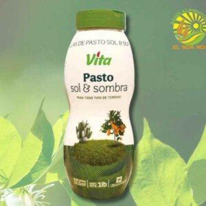 SEMILLA PARA PASTO SOL Y SOMBRA, BOTE DE 1 LB .