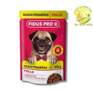 FIDUSPRO RAZAS PEQUEÑAS POUCH POLLO 100G
