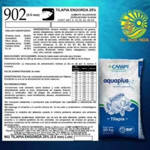 ENGORDA TILAPIA 25% 20 KG 5.5 MM