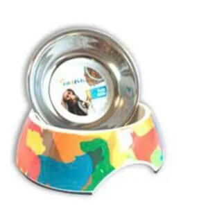 PLATO PARA MASCOTA DISENO SILUETAS CH