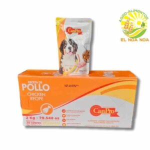 POUCH RECETA DE POLLO100GR C/20 PZ CAN PRO