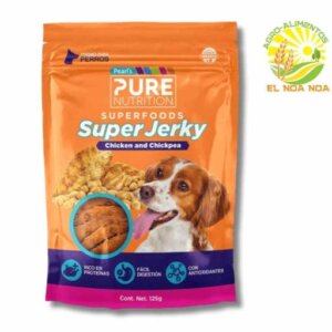 PURE N SF SI CHICKEN AND CHICKPEA 125 GRS SUPER JERY P PERRO NARANJA-MORADO