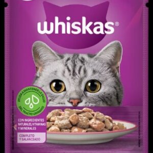 POUCH WHISKAS PARRILLADAS MIXTAS HUMEDO 85GRS