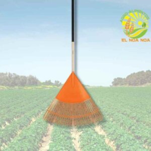 RASTRILLO ARAÑA METALICO NARANJA