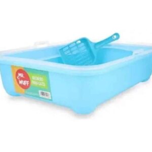 ARENERO PARA GATO  AZUL MR WUFF