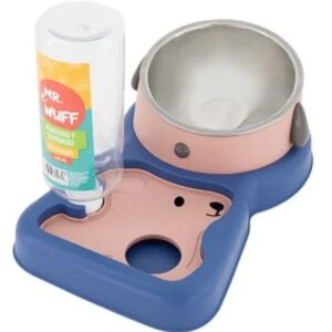 BEBEDERO  Y COMEDERO PARA PERRO 550 ML  INTERACTIVO MR WUF SUNNY
