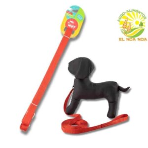 CORREA PARA PERRO ROJO MR.WUFF