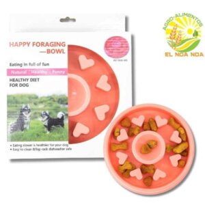 PLATO INTERACTIVO  PARA PERRO CORAL