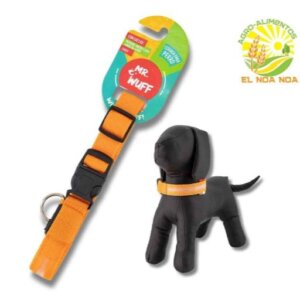 COLLAR LED PARA PERRO NARANJA TALLA G MR WUFF