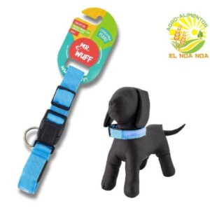 COLLAR LED PARA PERRO AZUL TALLA M MR WUFF