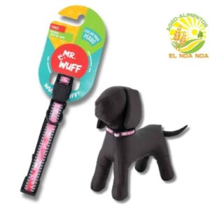 COLLAR  PARA PERRO ROSA  GRANDE MR WUFF