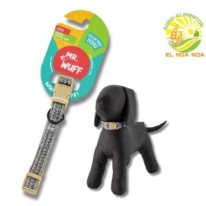 COLLAR  PARA PERRO GRIS  GRANDE MR WUFF