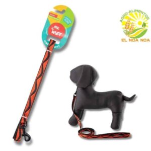 CORREA PARA PERRO ROJO CHICO