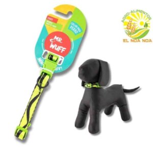 COLLAR  PARA PERRO AMARILLO  GRANDE MR WUFF