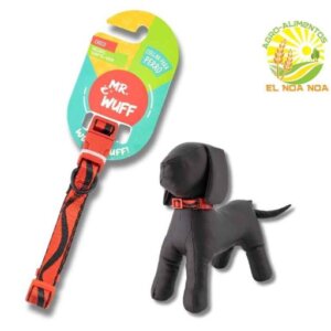 COLLAR  PARA PERRO ROJO  GRANDE MR WUFF