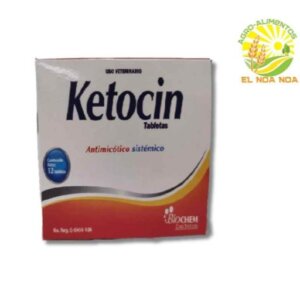 KETOCIN 12  TABLETAS  ANTIMICOTICO SISTEMICO