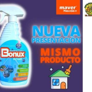 BONUX HOME DESINFECTANTE ATOMIZADOR DE  750ML MAVER CASA