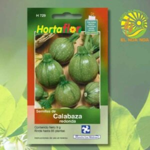 SOBRE DE SEMILLA DE CALABAZA ITALIANA ROUND