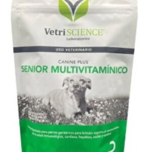 CANINE PLUS SENIOR MULTIVITAMINICO CHEW 60 TABS PREMIO  PARA PERROS DE EDAD AVANZADA
