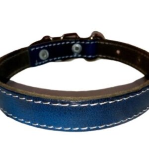 COLLAR PARA PERRO PIEL O VAQUETA #3 CHICO