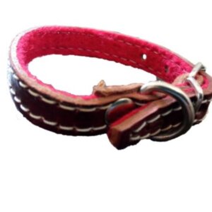 COLLAR PERRO PIEL SERGIO REFORZADO 0 *CON O SIN FELPA*