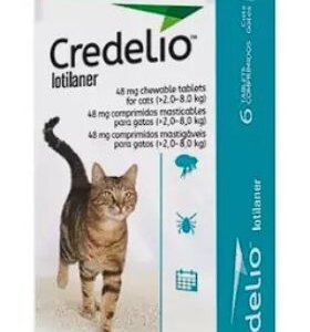 CREDELIO GATO TABLETAS 48MG 2 A 8KGS