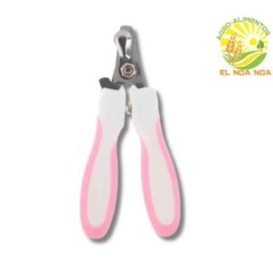 CORTA UÑAS PARA MASCOTA PET GROOMING TOOLS. ROSA CON BLANCO