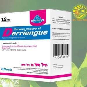 VACUNA CONTRA EL  DERRIENGUE BIOZOO  12ML 6DS
