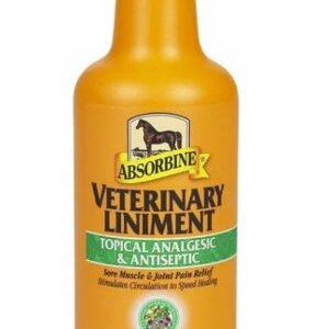 ABSORBINE LINIMENTO 473 ML   * RELAJANTE MUSCULAR, ANTINFLAMATORIO,ARTRITIS, ANTICEPTICO CABALLOS