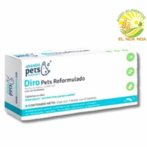 DIRO PETS REFORMULADO 6 TABS 400MG