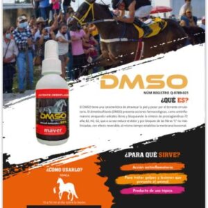 DMSO DE 125 ML ANTINFLAMATORIO ATOMIZADOR MAVER