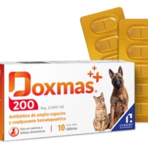 DOXMAS 200 CAJA CON 10 TABS DOXICICLINA
